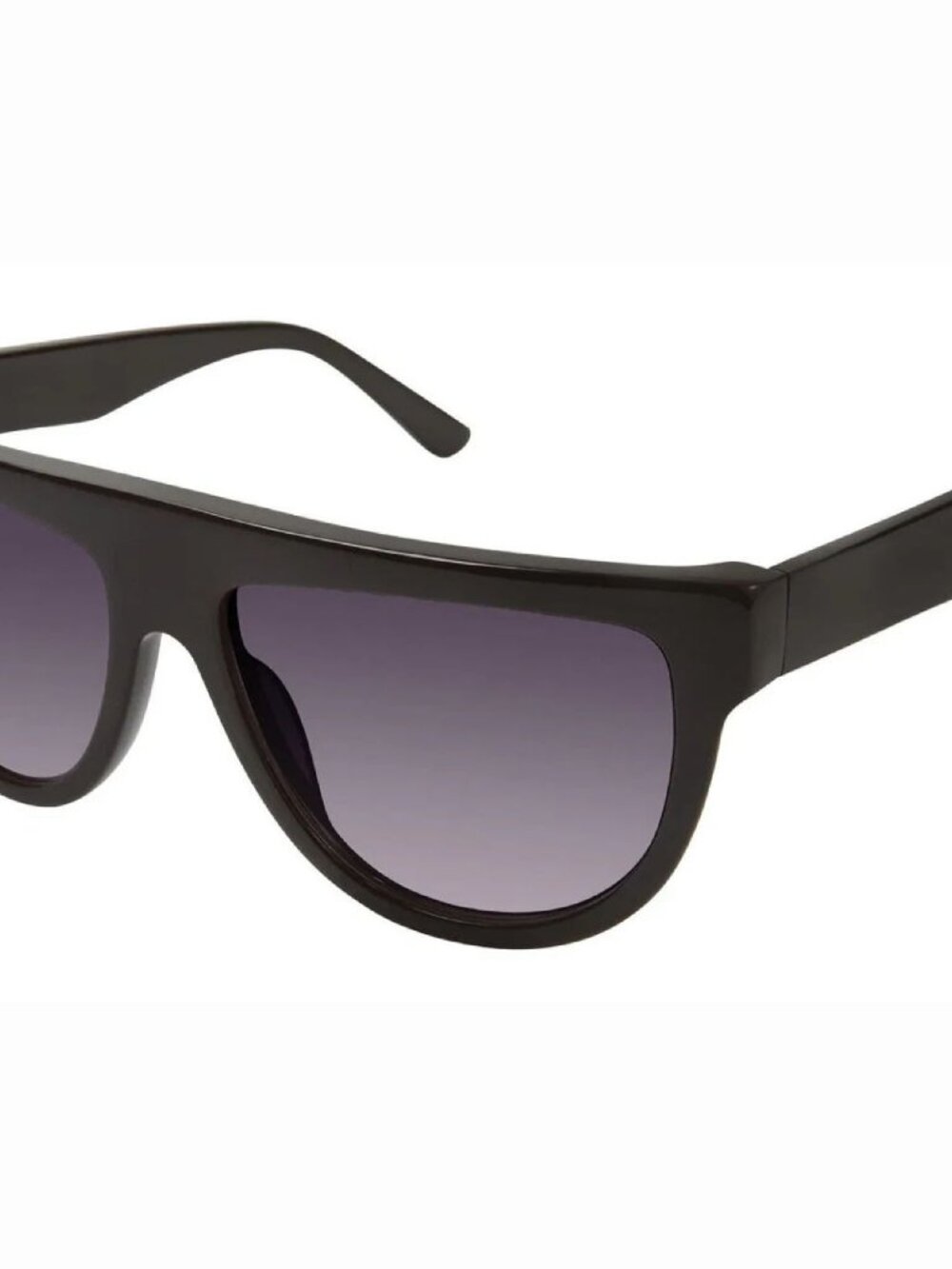 Gwen Stefani L.A.M.B. LA514 Black Frame / Purple Gradient Lens Sunglasses